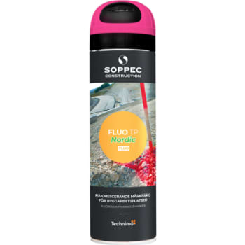 [881033235] SOPPEC mærkespray, fluorescerende rød