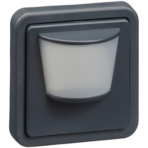 [1017060650] LK Opus 74 Fuga PIR adaptor dæksel 1 modul - antracit