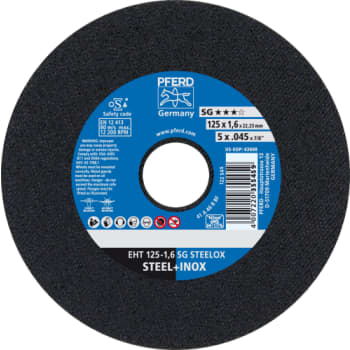 [853032355] PFERD Skæreskive 125x1,6 SG