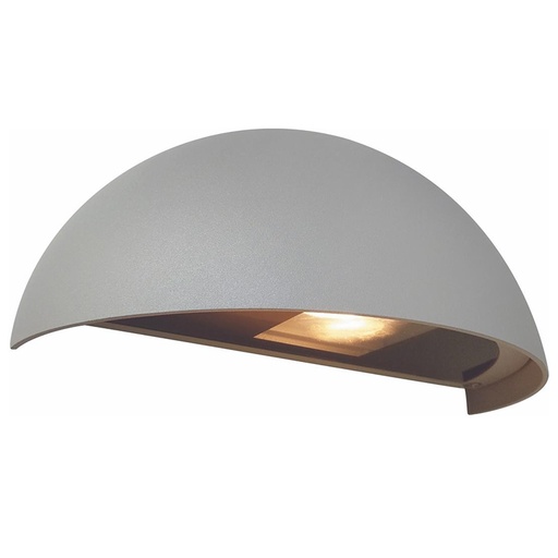 [9977312] Udendørs væglampe m. GU10 fatning BODA - sølv