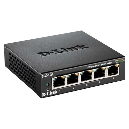[5486543209] Ethernet switch 5x10/100/1000 Mbps porte