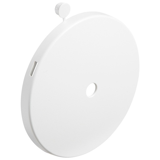 [1020007943] Afdækning for Ø80 og Ø83mm. Lampeudtag 5P Hvid