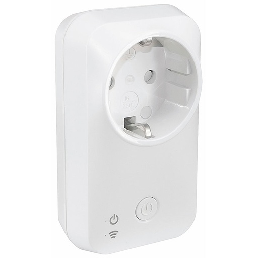 [9917026] Wi-Fi stikkontakt m. tænd/sluk via smartphone