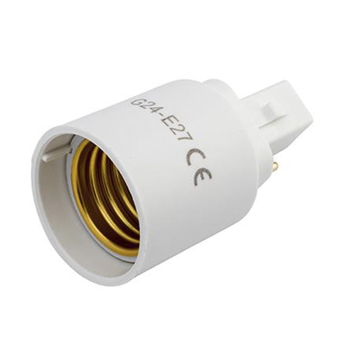 [190007] Adaptor fra G24 til E27