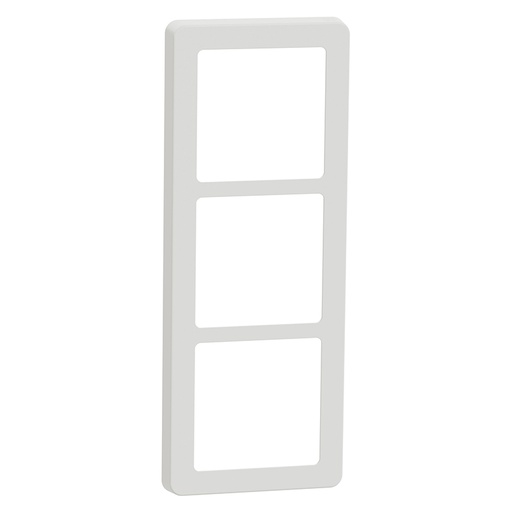 [1017060935] LK Fuga ramme BASE 63 3x1m - hvid