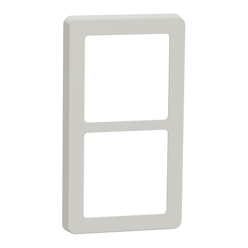 [1017060841] LK Fuga ramme BASE 63 2x1m - lysegrå