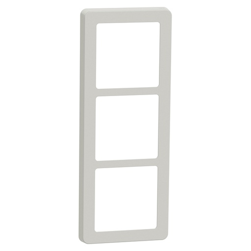 [1017060922] LK Fuga ramme BASE 63 3x1m - lysegrå