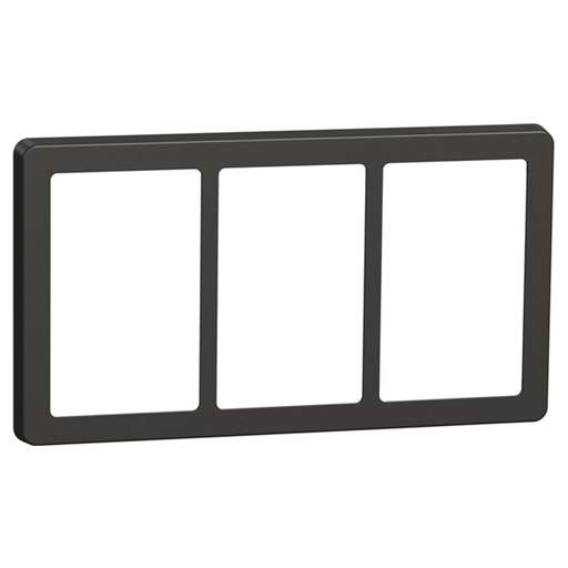 [1017061060] LK Fuga ramme BASE 63 3x1½m - koksgrå