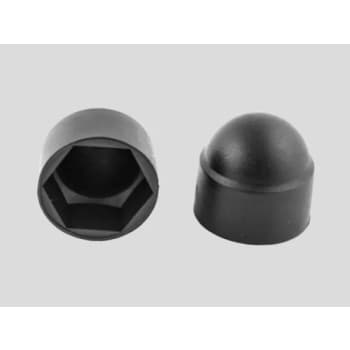 [894070656] Møtrikbeskytter plast m 8 sort