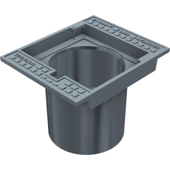 [222023446] Duco 280 x 320 mm rendestenskarm, flydende, 2-flanget, SG SORT