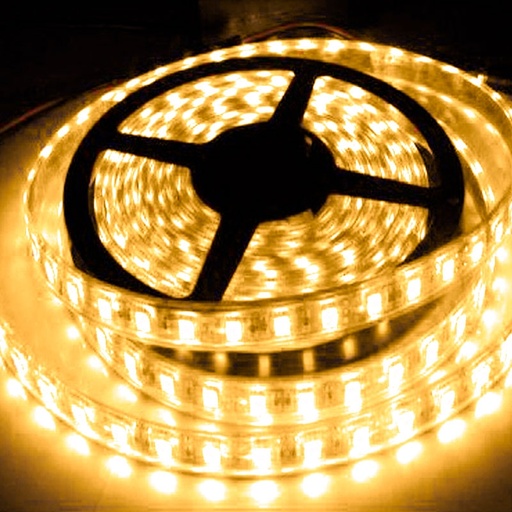 [35282016] 3,6W/M LED bånd, 3000K, 5 meter - 12V Varm hvid