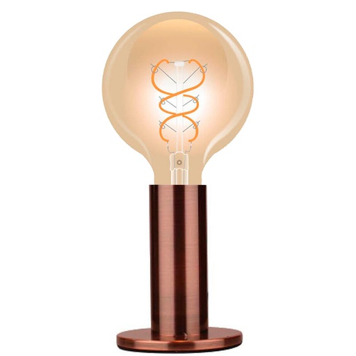 [173477216] Elegance Deco bordlampe m. 5W globepære - antik
