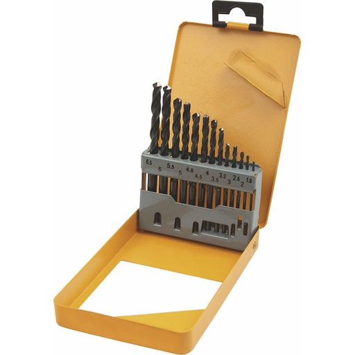 [9816654] Sortiment boks- Metalbor, 13 Dele 1,5-6,5