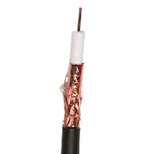 [7835405284] Antenne jordkabel Ø7 mm. sort - pr. meter