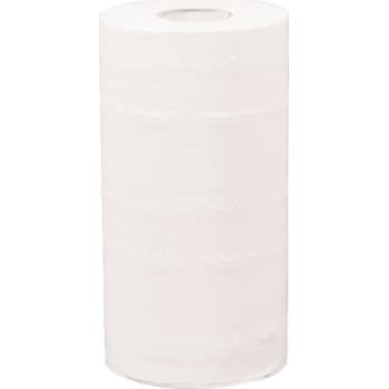 [881890801] Håndklæderulle, 1-lags, mini, hvid, u/hylse, Ø13,5 cm
