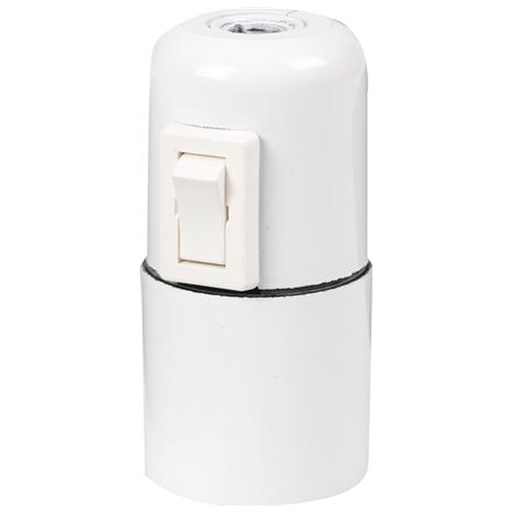 [0449400465] E27 fatning m. afbryder - vid