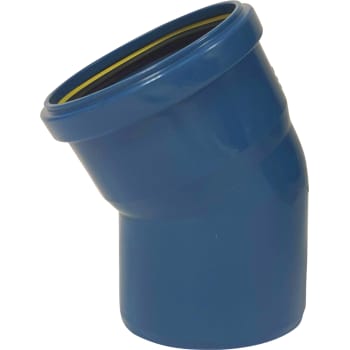 [995055116] Kaczmarek 110 mm 30 gr. blå PP-regnvandsbøjning