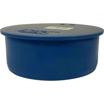 [995077166] Kaczmarek 160 mm blå PP-regnvandsprop