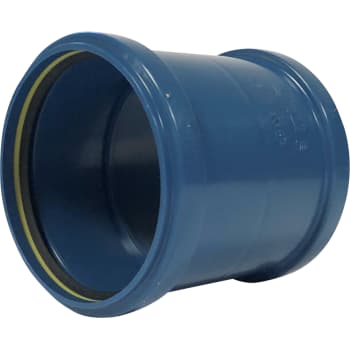 [995081116] Kaczmarek 110 mm blå PP-regnvandsdobbeltmuffe