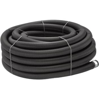 [199011005] Uponor 126/113 mm PE-drænrør med 1,2 x 6,5 mm slids, 50 m, sort
