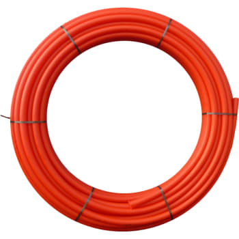 [199557040] Uponor 40 mm SDR17 PE-kabelrør, glat/glat, 100 m, rød