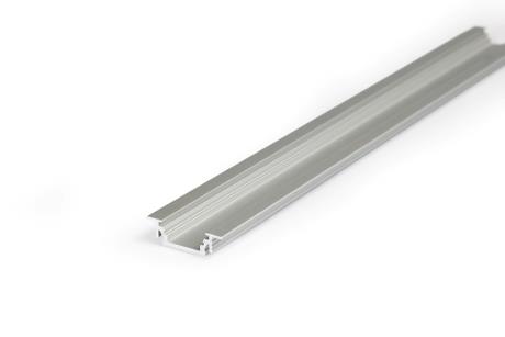 [510706] DIOFLEX Alu profil GROOVE10 BC/UX indbyg 2m 24x7mm