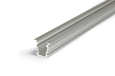 [510805] DIOFLEX Alu profil DEEP10 C/UX 2m 23,4x19mm