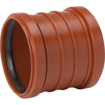 [195081115] Uponor 110 mm PP-kloakdobbeltmuffe