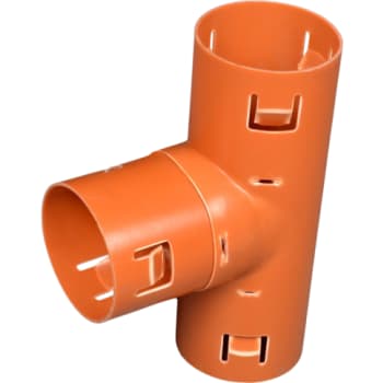 [197212000] Wavin 92 x 92 mm 90 gr. PVC-drængrenrør