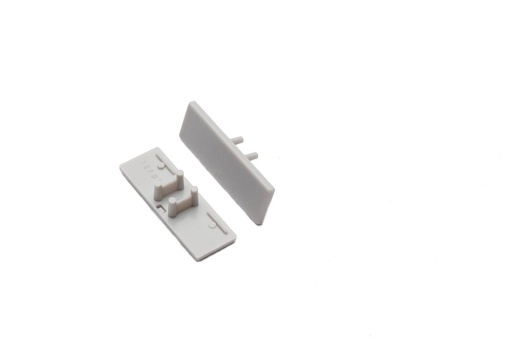 [510762] DIOFLEX Endestykke grå f/BACK10 2 stk