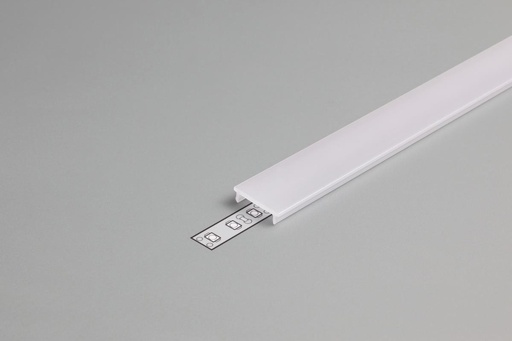 [510737] DIOFLEX Afdækning F opal f/alu profil 1m