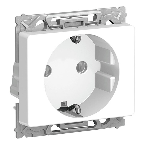 [1017060618] LK Opus 66 schukostikkontakt 1m - hvid