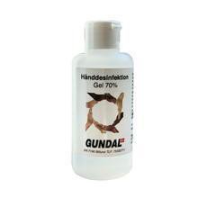 [3311800001] Håndsprit / Hånddesinfektion gel - 90 ml.