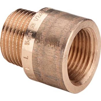 [743171330] 1/2" x 30 mm Haneforlænger Rødgods Silicium Bronze