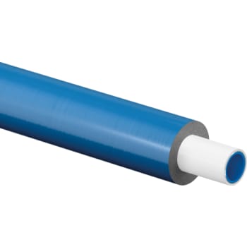 [087481325] UPONOR ALUPEX rør plus/mlc hvid isoleret s10  25x2,5 blå 50m