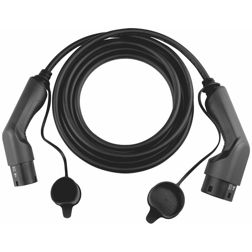 [2480010] Ladekabel type 2, 16A 1-faset, 3,7kW - 5 meter