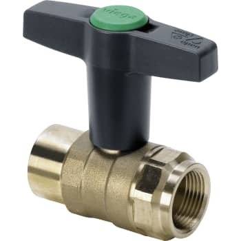 [035628306] Viega easytop kuglehane 3/4 rødgods M/M