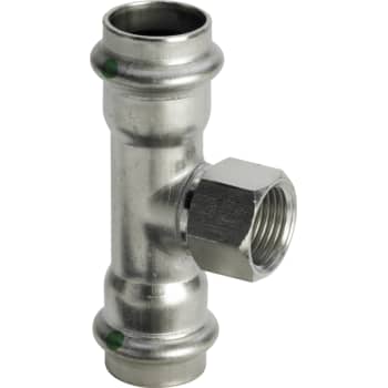 [035733015] 15 x 1/2" x 15 mm Tee Sanpress Inox