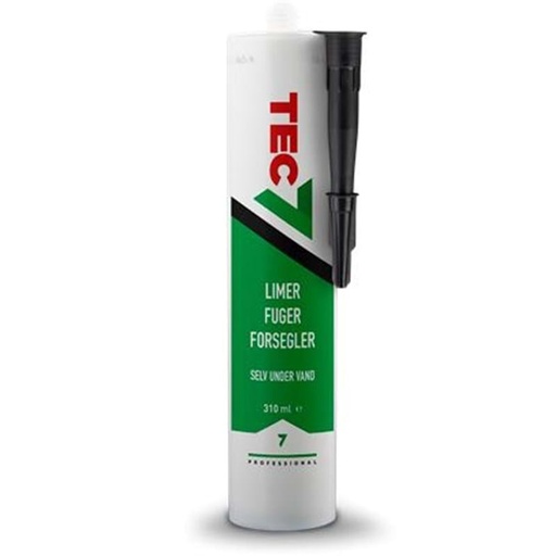 [535106257] Tec7 lim/fugemasse Sort