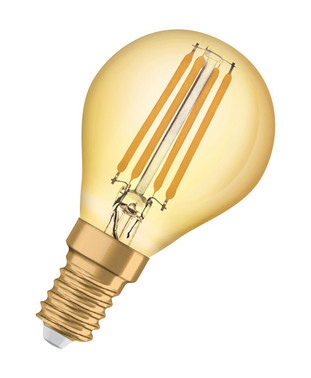 [5657033522] OSRAM Vintage 1906 LED krone 4W/825 (36W) E14 guld