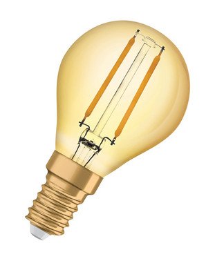 [5657033564] OSRAM Vintage 1906 LED krone 2,5W/825 (22W) E14 guld