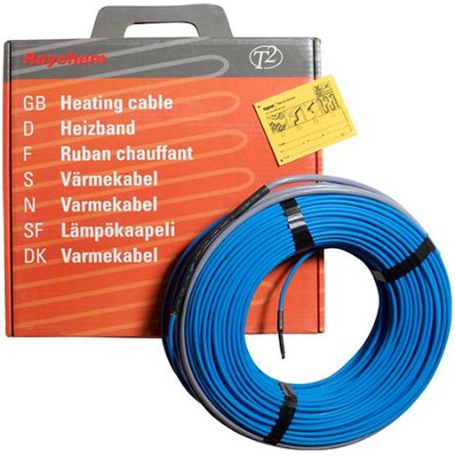 [0835100861] Gulvvarmekabel T2Blå 50m 980W