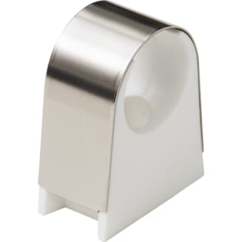[016551122] Ø22 mm 2click rustfri rørbærer - 16 mm afstand til væg