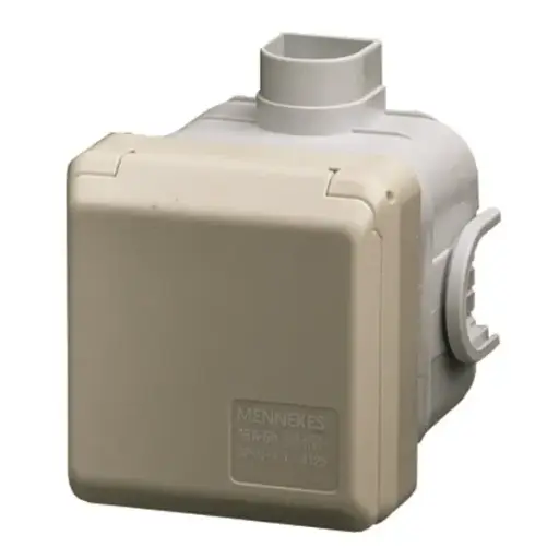 [1515118509] CEE stikdåse indbygning 5 polet 16A 400V IP44