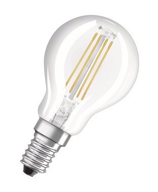 [5657038527] OSRAM PARATHOM krone 4W/827 (40W) E14 filament klar (470 lm)