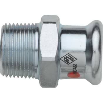 [034725122] 22 mm x 3/4" TURBO Steel overgangsnippel