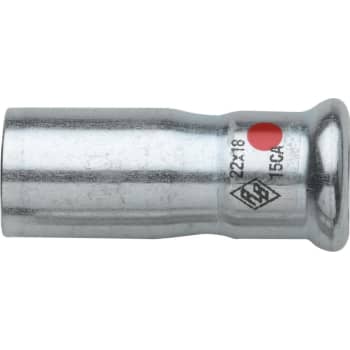 [034735322] 18 x 15 mm TURBO Steel reduktion nippel/muffe