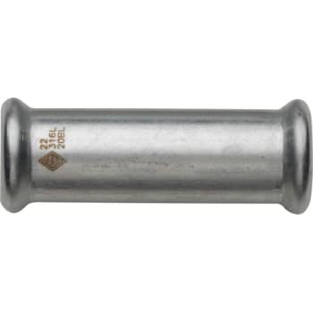 [034821122] 22 mm TURBO Inox skydemuffe
