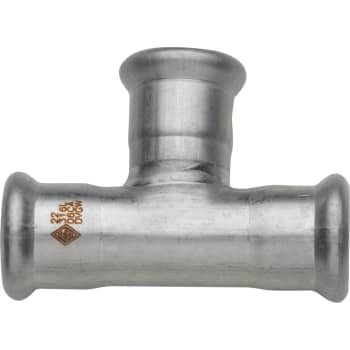 [034830122] 22 mm TURBO Inox tee