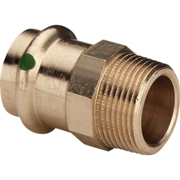 [035565022] 22 mm x 3/4" Overgang Sanpress muffe/nippel